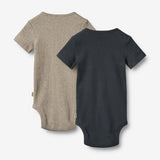 Wheat Main 2 Rib Body S/S Timo Body 1432 navy