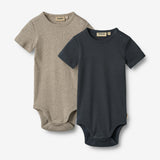 Wheat Main 2 Rib Body S/S Timo Body 1432 navy