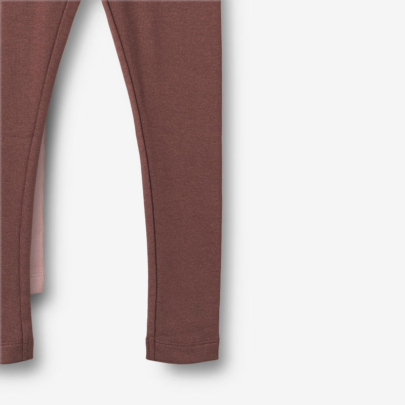 Wheat Main 2 Rib Leggings Maddy Leggings 1189 rose frost eggplant