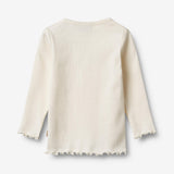 Wheat Main 2 Rib T-shirt L/S Ida T-Shirt 2487 rose powder