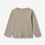 Wheat Main 2 T-shirt L/S Milo T-Shirt 1432 navy