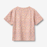 Wheat Main 2 T-shirt S/S Ella T-Shirt 9876 magenta heart flowers