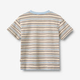 Wheat Main 2 T-shirt S/S Fabian T-Shirt 9877 multi blue stripe