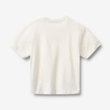 Wheat Main 2 T-shirt S/S Tommy T-Shirt 9641 faded blue stripe