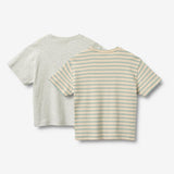 Wheat Main 2 T-shirt S/S Tommy T-Shirt 9662 spring lake stripe