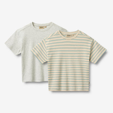 Wheat Main 2 T-shirt S/S Tommy T-Shirt 9662 spring lake stripe