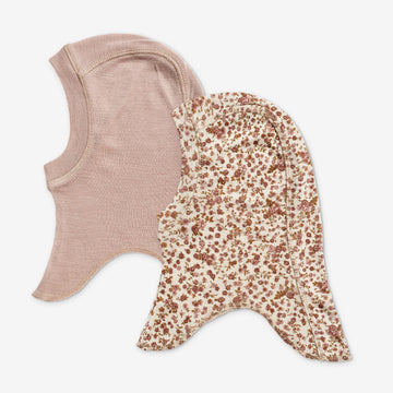 Wheat Wool 2 Wool Balaclava Felix Accessory 2475 rose flowers