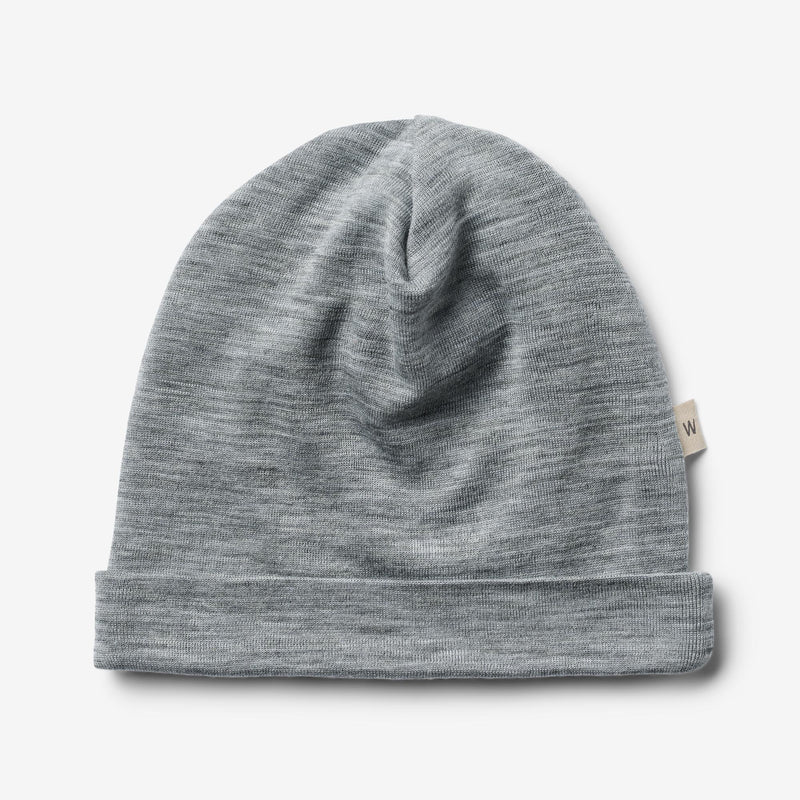 Wheat Wool 2 Wool Hat Emo Accessory 0224 melange grey