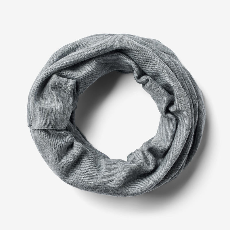 Wheat Wool 2 Wool Neckwarmer Arta Accessory 0224 melange grey