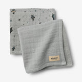 Wheat Main 2 pk Muslin Kaya Accessory 9567 soft rain