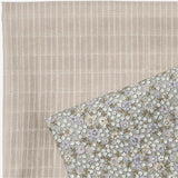 Wheat Main 2 pk Muslin Kaya Accessory 9765 slightly blue flowers