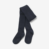 Wheat Main 2 pk Wool Rib Tights Robin Socks/Tights 1432 navy