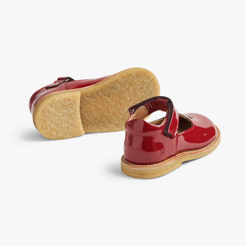 Wheat Footwear Asta Mary Jane Patent Casual footwear 2072 red