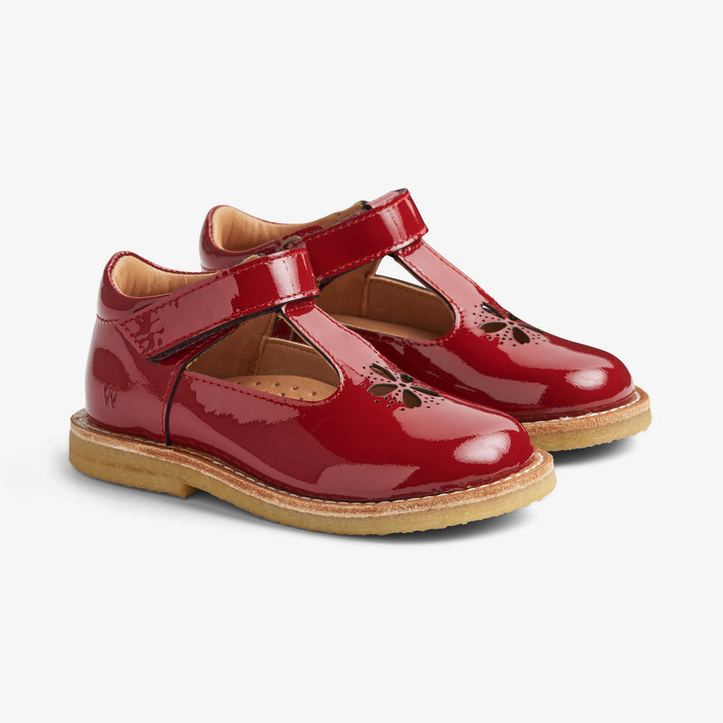 Wheat Footwear Asta Mary Jane Patent Casual footwear 2072 red