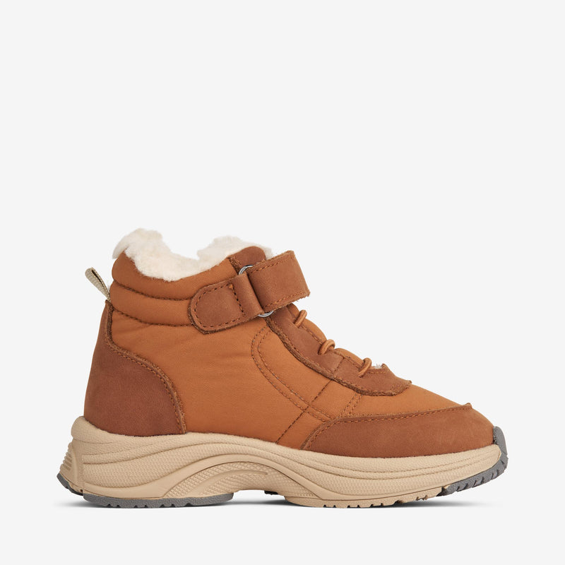 Wheat Footwear Astoni Velcro Tex Winter Footwear 9002 cognac