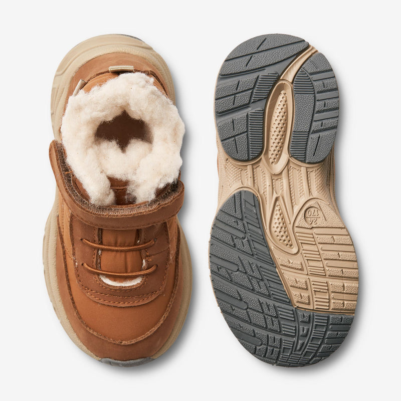 Wheat Footwear Astoni Velcro Tex Winter Footwear 9002 cognac