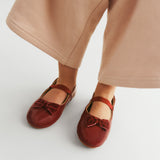 Wheat Footwear Ballerina Rosen Ballerinas 2080 cherry red
