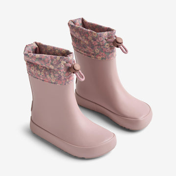 Wheat Footwear Barefoot Rubber Boot Zerro Rubber Boot 2598 powder flower meadow