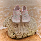 Wheat Footwear Beach Shoe Shawn Swimwear 9427 ivory flower meadow