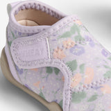 Wheat Footwear Beach Shoe Shawn Swimwear 9605 purple light petunias