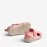 Wheat Footwear Beach Shoe Swirl Swimwear 2526 powder flowers and seashells