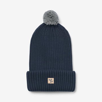 Wheat Outerwear Beanie Habar Accessory 1146 ink melange