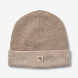 Wheat Outerwear Beanie Omalas Accessory 9556 grey camel melange