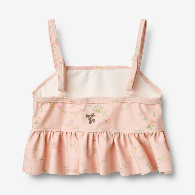 Wheat Main Bikini Lærke Bikini 9450 powder checked flowers