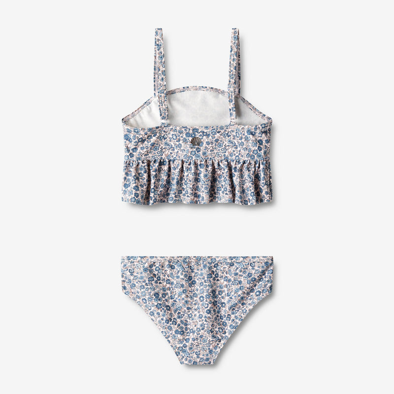 Wheat Main Bikini Lærke Swimwear 1301 blue flower meadow