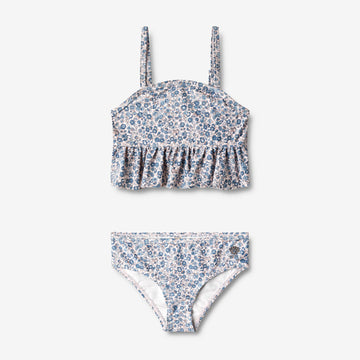 Wheat Main Bikini Lærke Swimwear 1301 blue flower meadow