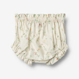 Wheat Main Bloomers Silla Shorts 9426 ivory checked flowers