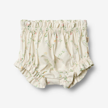 Wheat Main Bloomers Silla Shorts 9426 ivory checked flowers