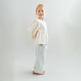 Wheat Main Blouse L/S Addie Blouse 3129 eggshell