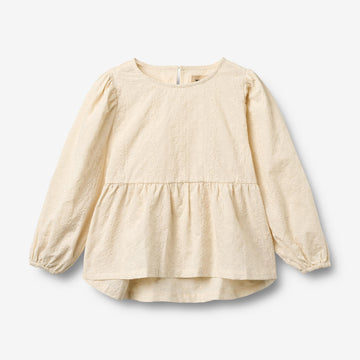 Wheat Main Blouse L/S Addie Blouse 3129 eggshell