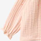 Wheat Main Blouse Merle Blouse 9652 powder hearts