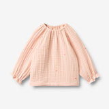 Wheat Main Blouse Merle Blouse 9652 powder hearts