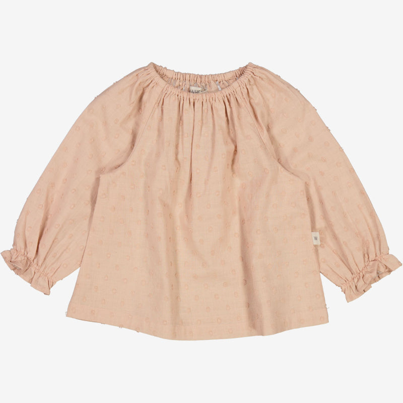 Wheat Main  Blouse Nicoline | Baby Shirts and Blouses 9112 tan