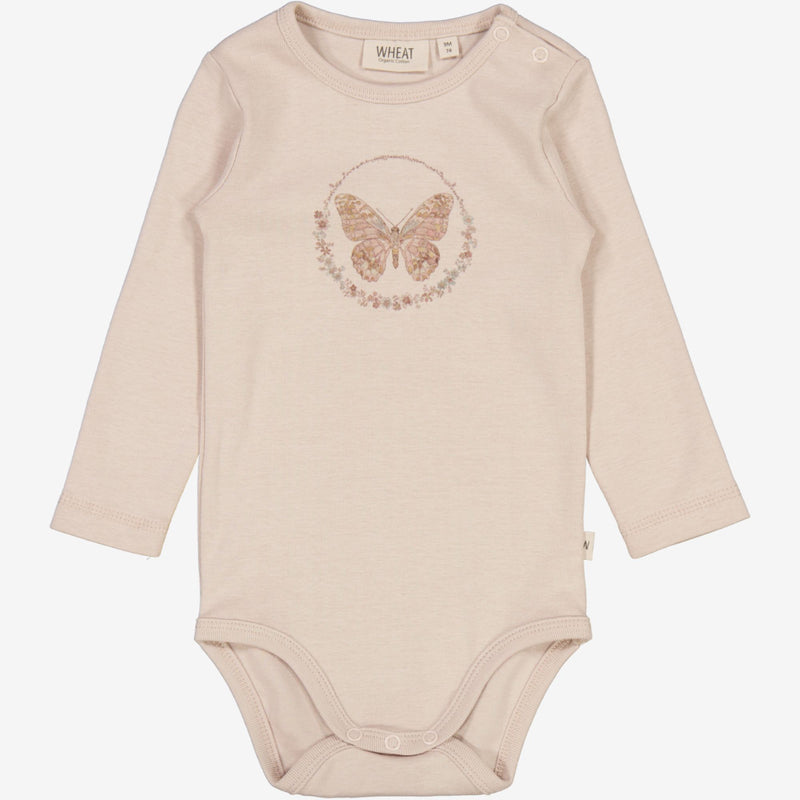 Wheat Main  Body Butterflies Underwear/Bodies 1356 pale lilac