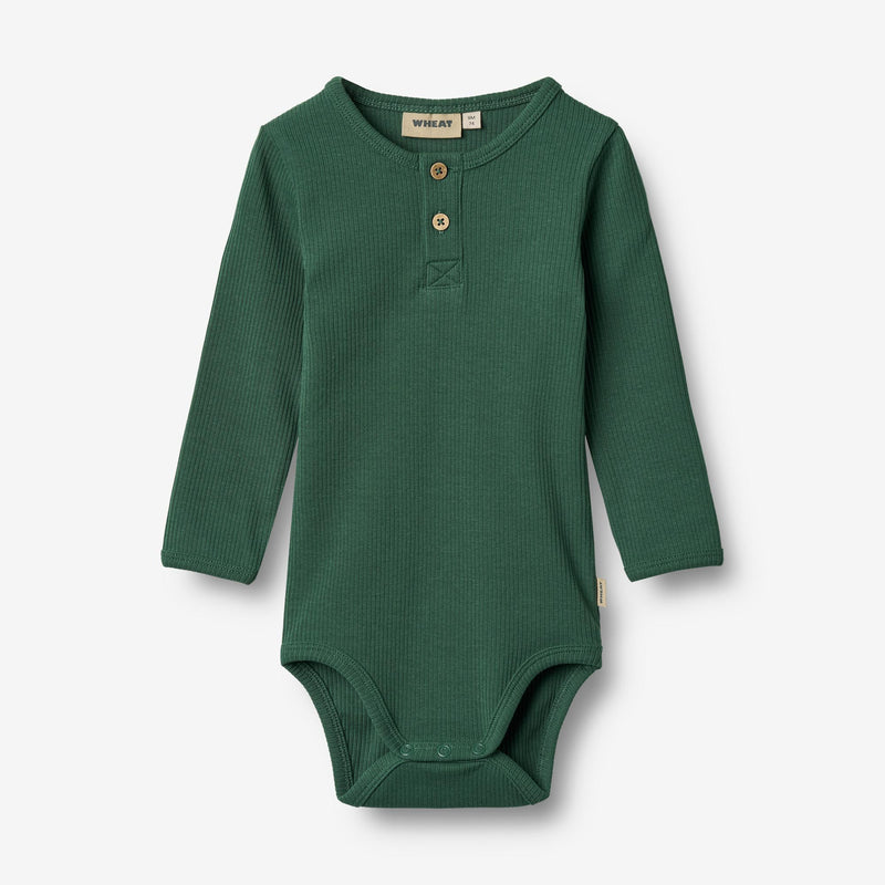 Wheat Main Body L/S Benny Underwear/Bodies 1145 green tea