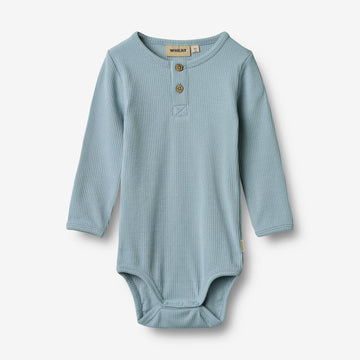 Wheat Main Body L/S Benny Underwear/Bodies 9419 calm blue