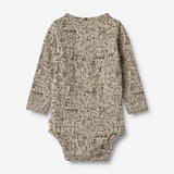 Wheat Main Body L/S Benny | Baby Underwear/Bodies 1204 treasure hunt