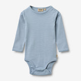 Wheat Main Body L/S Berti Body 9641 faded blue stripe