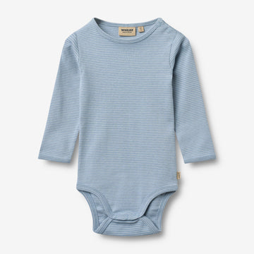 Wheat Main Body L/S Berti Body 9641 faded blue stripe