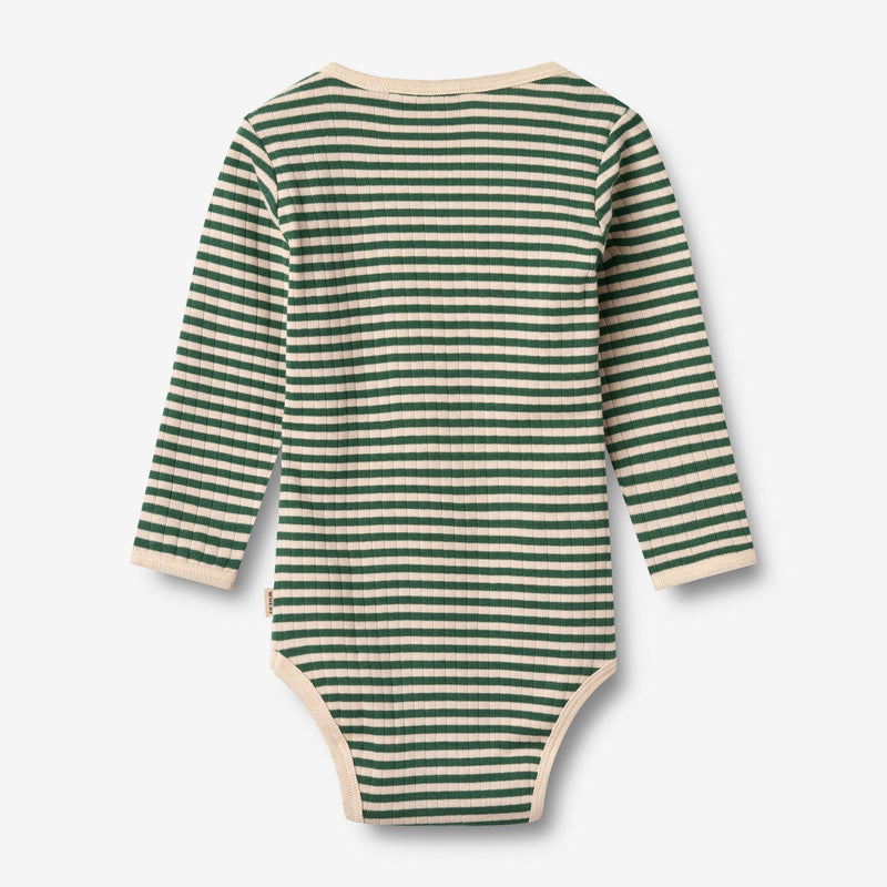 Wheat Main Body L/S Berti Body 4142 green stripe