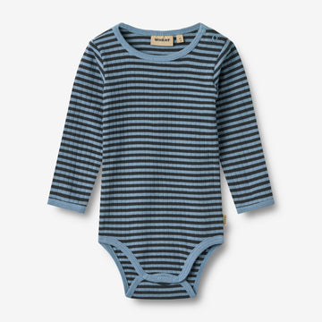 Wheat Main Body L/S Berti Body 9548 bright blue stripe
