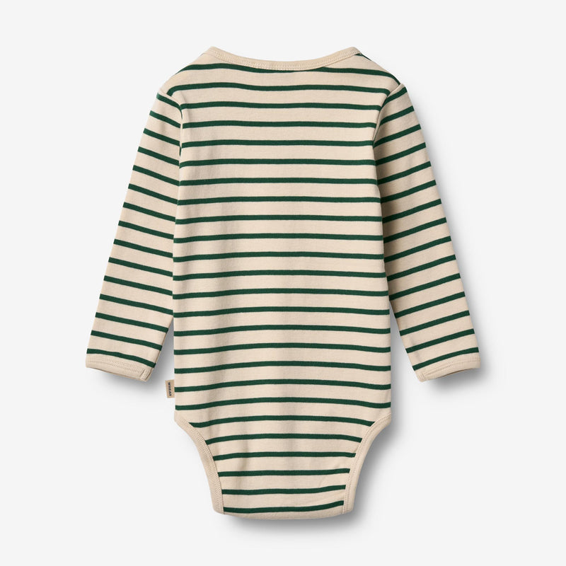 Wheat Main Body L/S Berti Body 4142 green stripe