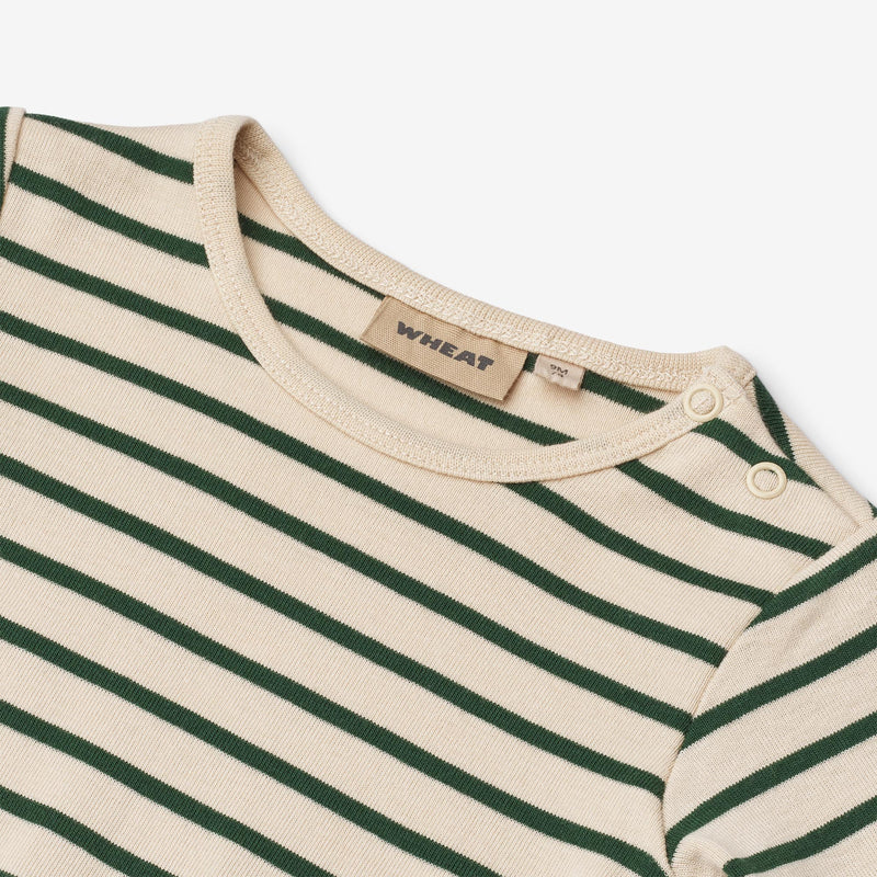 Wheat Main Body L/S Berti Body 4142 green stripe