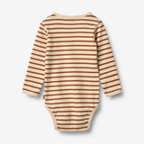 Wheat Main Body L/S Berti Body 9447 warm caramel stripe