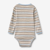 Wheat Main Body L/S Berti Body 9877 multi blue stripe