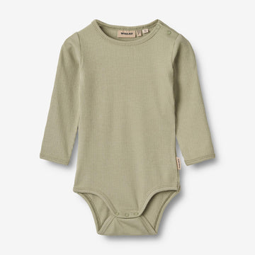 Wheat Main Body L/S Berti Underwear/Bodies 1145 green tea